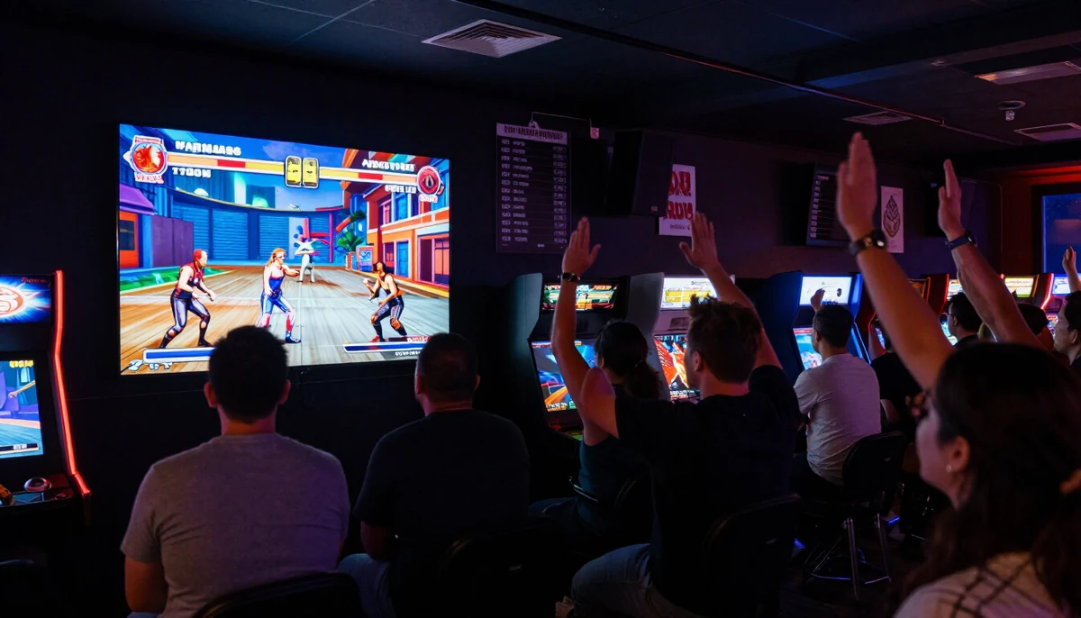 Concept visualization of Tournaments & Leagues at the planned Electric Avenue venue